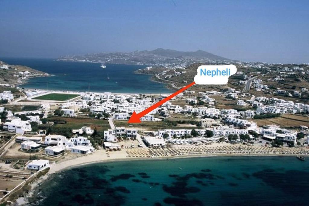 'Nepheli' Mykonean Suite 오르노스 외부 사진